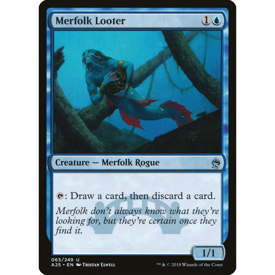 Merfolk Looter [Masters 25] - Tistaminis