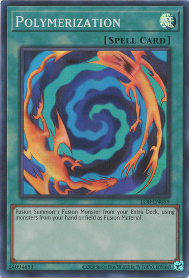 Polymerization (25th Anniversary) [LOB-EN059] Super Rare