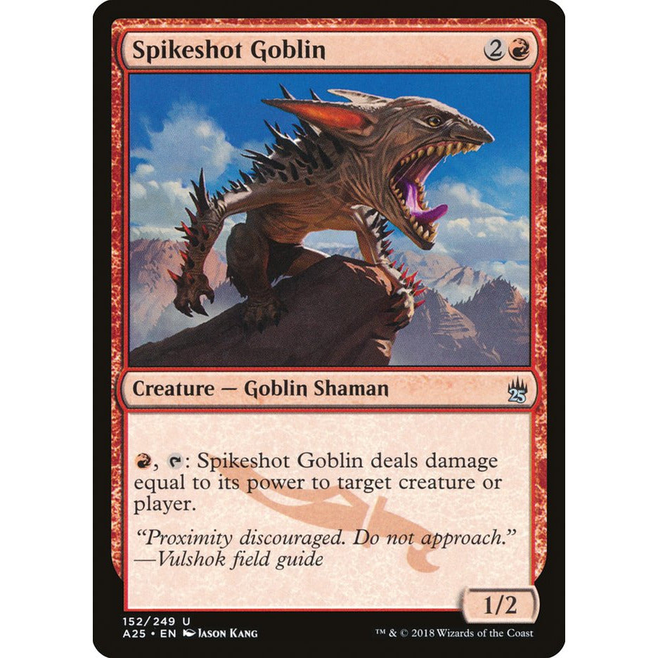 Spikeshot Goblin [Masters 25] - Tistaminis