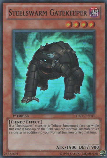 Steelswarm Gatekeeper [HA05-EN045] Super Rare