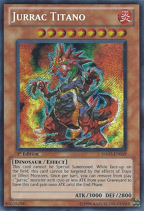 yugioh jurrac cards Meteor DT04-EN041 Duel Terminal Ultra Rare NM You can send 1 Jurrac monster from your Deck/Extra Deck to the GY OCG: TW02 - New Jurrac